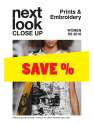Next Look Close Up Women Print & Embroidery no. 03 S/S 2018 