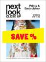 Next Look Close Up Women Print Embroidery no. 04/ A/W 2018/2019 