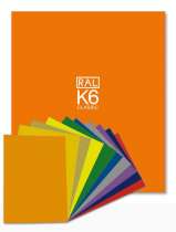 RAL K6 Box with all 216 RAL CLASSIC colours 