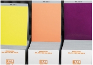 RAL E1 Single Card Solid Colour EFFECT Colour Sample DIN A6 