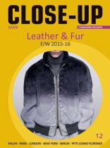 Close-Up Man Leather & Fur, Abonnement Welt Luftpost 
