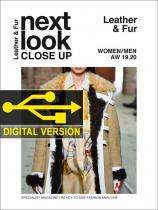 Next Look Close Up Women/Men Leather & Fur no. 06 A/W 19/20 Digital - Subscription Germany 