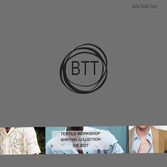 Biella Textile Workshop Shirti S/S 2027 