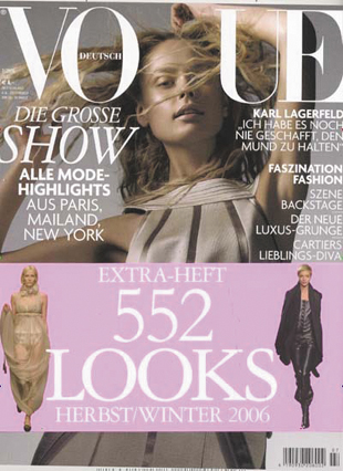 Vogue D, Subscription Europe 