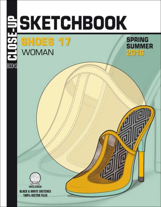 Close-Up Sketchbook Shoes Women, Abonnement Europa 