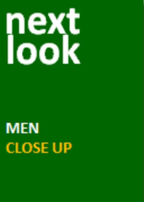 Next Look MEN CLOSE UP package - Online access 