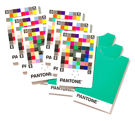 Pantone Color Match Card package of 25 cards 