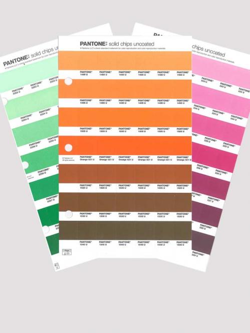 PANTONE PLUS solid chips uncoated Replacement Page 2014 