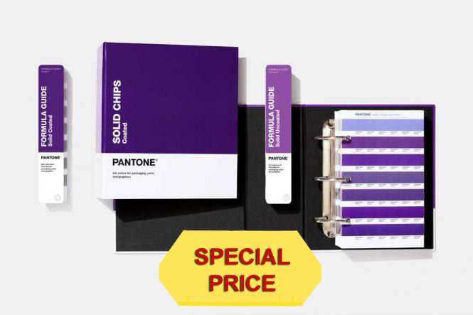 PANTONE Solid Color Set Formula Guide + Solid Chips | mode